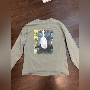 Whooping Crane Festival 2018 T-Shirt Size XL Used